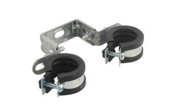 Хомут двойной с вкладышем epdm BIS KSB1 20-23мм, Walraven