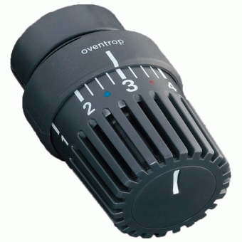 Термоголовка с жидк. датчиком Uni LH, M30x1,5 черный, Oventrop