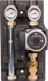 Насосный модуль ECO DК DN25 1” c Grundfos UPM3 HYBRID 25-70 Huch EnTEC