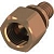 Муфта ВР 20x1/2", бронза, TECE