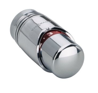 Термоголовка с жидкостным датчиком TRV45, М30х1,5, цоколь хром, головка хром, Viessmann