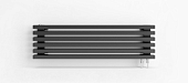 Радиатор QUADRUM 60 H 1500-8 R, секций 8, длина 1500, RAL 1T103S9005 чёрный матовый муар, KZTO