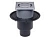Трап вертикальный DN50/75/110 (решетка 115x115), 0.67 л/с, РР подрамник, HL
