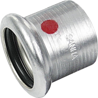 Заглушка 15 оцинкованная сталь, SANHA