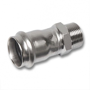 Муфта НР 22x1/2" нержавеющая сталь 316L, SANHA