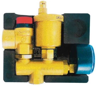 Группа безопасности котла, 3 бар, 1/2х3/4 ВР-ВР, Huch EnTEC