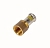 Муфта ВР 20x1/2" газ, латунь, Henco
