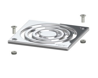 Решетка декоративная 100x100 с фиксаторами, TECEdrainpoint S