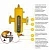 Сепаратор комбинированный Spirocombi Magnet DN 65, фланец, корпус литой, сталь 37, 20 м3/ч,110 °С,10 бар,Spirotech