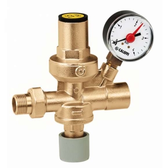 Установка подпитки системы отопления 1/2" с манометром, Caleffi