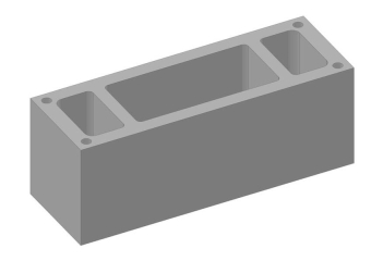 Вентблок CVENT 46x21, с 2-мя спутниками, Schiedel