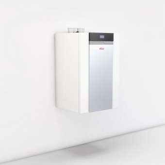 Котел газовый конденсационный настенный THISION L PLUS EU H2 20% 100, 98,8/90,2кВт, одноконтурный, закрытая камера, Elco