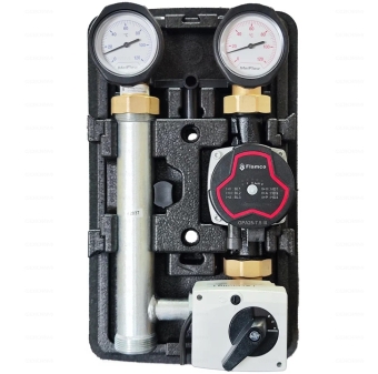 Насосная группа MeiFlow TOP S MC DN25 с приводом и с насосом Flamco GPA 25-7.5, Meibes