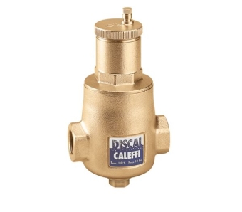 Сепаратор воздуха DISCAL G 3/4", резьба, корпус литой, латунь, 1,36 м3/ч, 110 °С, 10 бар, Caleffi