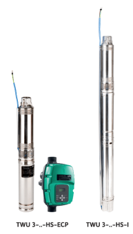 Насос скважинный TWU 3-0302-HS-E-CP 3", 230 В Wilo