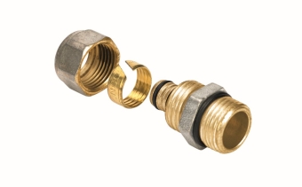 Муфта НР 20x3/4", обжим, Henco