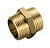 Ниппель НР-НР 1"x1/2" латунь, Multibrand