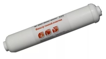 Фильтр угольный тонкой очистки 10мкр IL-10W-C-EZ с быстросъемным соединением, Raifil