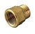 Переходник НР-ВР 1/2"x3/4" латунь, Multibrand