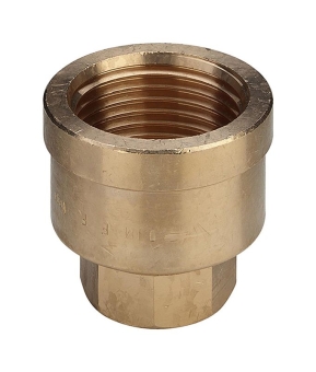 Муфта переходная ВР-ВР 1*1/4"x1" бронза, Viega