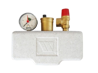 Группа безопасности KSG 30/20M-ISO в теплоизоляции 3 бар (до 200 кВт), WATTS