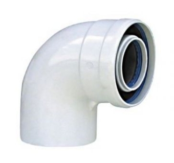60/100/Al Отвод 90° для Рысь, Ягуар Protherm