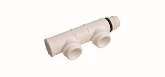 Коллектор Vision, два соединения под евроконус 2x3/4", Henco